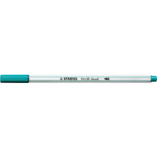  STABILO Ecsetirón, STABILO "Pen 68 brush", türkizkék filctoll, marker