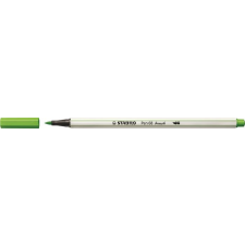 STABILO Ecsetirón, STABILO "Pen 68 brush", világoszöld filctoll, marker