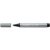STABILO Filctoll, 1-5 mm, vágott hegy, STABILO "Pen 68 MAX", középszürke