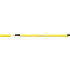 STABILO Filctoll, 1 mm, STABILO "Pen 68", neon sárga