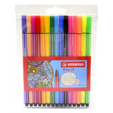 STABILO Filctoll stabilo pen 68 10+5 neon készlet 6815-2 filctoll, marker