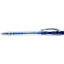 STABILO Golyóstoll, 0,38 mm, nyomógombos, "Liner 308", kék (308F1041) toll