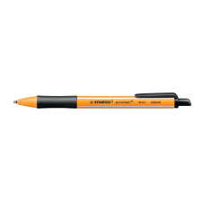 STABILO Golyóstoll nyomógombos 0,5mm, Stabilo pointball 6030/46, írásszín fekete toll