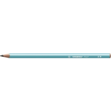 STABILO Grafitceruza, 2B, háromszögletű, vékony, STABILO "Trio", kék ceruza