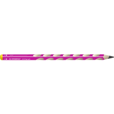 STABILO Grafitceruza, HB, háromszögletű, balkezes, STABILO, "EASYgraph", rózsaszín ceruza
