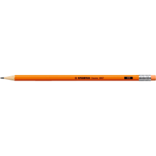 STABILO Grafitceruza HB, radíros, neon narancs test Stabilo Swano ceruza