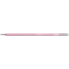 STABILO Grafitceruza radírral, hb, hatszögletű, stabilo "swano pastel", pink