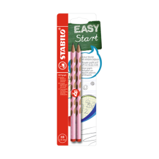 STABILO Grafitceruza STABILO Easygraph Pastel HB háromszögletű 2 db-os rózsaszín-rózsaszín színes ceruza