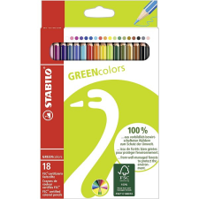 STABILO GREENcolors 18 db tok színes ceruza