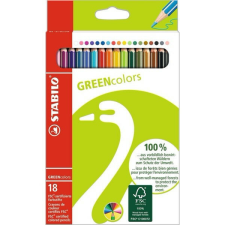  Stabilo Greencolors 18db-os színes ceruza készlet színes ceruza
