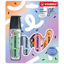 Stabilo International GmbH - Magyarországi Fióktelepe STABILO BOSS ORIGINAL by Ju Schnee szövegkiemelő készlet 4 db-os filctoll, marker