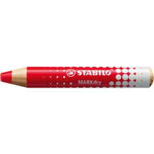 STABILO Jelölőceruza fehértáblához, flipchartpapírhoz, kúpos, STABILO &quot;MARKdry&quot;, piros filctoll, marker