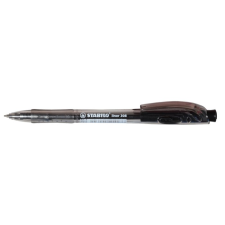 STABILO Liner 308 nyomógombos golyóstoll 0.38mm / fekete (308F1046) toll
