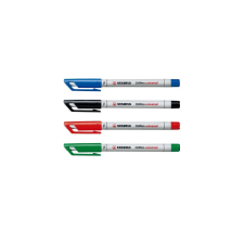 STABILO OHP marker Stabilo F, 852/4, vízbázisú, 4 darabos készlet filctoll, marker