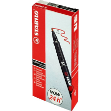 STABILO OHPen 843"M" 10db/csomag piros permanent marker filctoll, marker