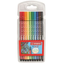 STABILO : Pen 68 1,4mm rostirón 10db-os szett filctoll, marker