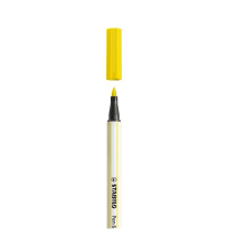STABILO Pen 68 brush prémium ecsetfilc rugalmas heggyel citromsárga (568/24) (568/24) filctoll, marker