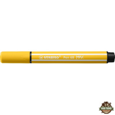 STABILO Pen 68 MAX vágott hegyű sárga prémium rostirón filctoll, marker