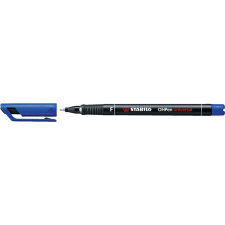 STABILO Permanent marker F, OHP Stabilo 842/41 kék filctoll, marker