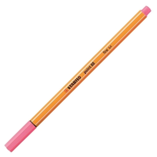 STABILO : Point 88 tűfilc 0,4mm-es halvány rózsaszín színben filctoll, marker