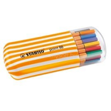 STABILO Point 88 Zebrui 20db-os vegyes színű tűfilc készlet (STABILO_8820-02) filctoll, marker