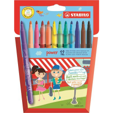 STABILO power filctoll Közepes Többszínű 12 dB (280/12-02/ 280/12-01) filctoll, marker