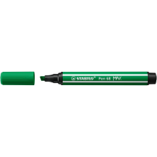 STABILO Rostirón, 1-5 mm, vágott hegy, STABILO "Pen 68 MAX", zöld filctoll, marker