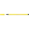 STABILO Rostirón, filctoll 1mm, M STABILO Pen 68 citromsárga
