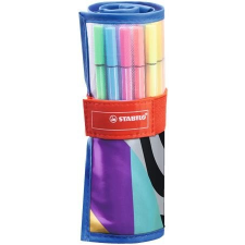 STABILO Rostirón, készlet, STABILO &quot;Pen 68&quot;, 25 különböző szín filctoll, marker