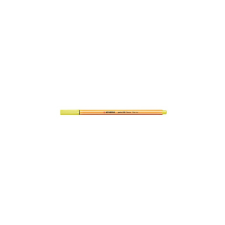 STABILO Rostirón, tűfilc 0,4mm, STABILO Point 88 neon sárga filctoll, marker