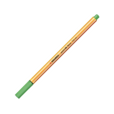 STABILO Rostirón, tűfilc 0,4mm, STABILO Point 88 világoszöld filctoll, marker