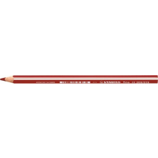 STABILO Színes ceruza, háromszögletű, vastag, STABILO "Trio thick", meggyvörös színes ceruza