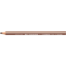 STABILO Színes ceruza, háromszögletű, vastag, STABILO "Trio thick", világosbarna színes ceruza
