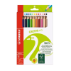 STABILO Színes ceruza STABILO Greentrio háromszögletű jumbo 12 db/készlet