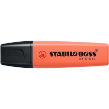 STABILO Szövegkiemelő, 2-5 mm, STABILO "BOSS original Pastel", halvány korall filctoll, marker