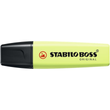 STABILO Szövegkiemelő, 2-5 mm, STABILO "BOSS original Pastel", harmatos lime filctoll, marker
