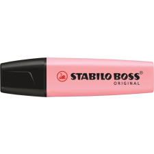 STABILO Szövegkiemelő, 2-5 mm, STABILO "Boss", pasztell rózsa filctoll, marker