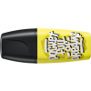 STABILO Szövegkiemelő, 2-5 mm, STABILO "Boss Mini Snooze One", sárga