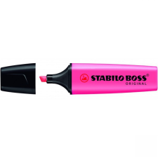 STABILO Szövegkiemelő 2-5mm, vágott hegyű, STABILO Boss original ciklámen filctoll, marker