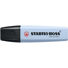 STABILO Szövegkiemelő 2-5mm, vágott hegyű, STABILO Boss original Pastel ködös kék filctoll, marker