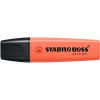 STABILO Szövegkiemelő 2-5mm, vágott hegyű, STABILO Boss original Pastel korall
