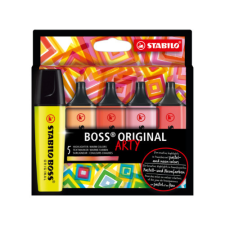 STABILO Szövegkiemelő Stabilo Boss Original Arty 5 db-os klt. meleg színek filctoll, marker