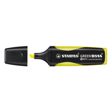 STABILO Szövegkiemelő stabilo green boss neon sárga környezetbarát 6070/24 filctoll, marker