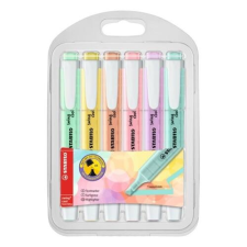 STABILO Szövegkiemelő STABILO Swing Cool pasztell 6 db/készlet filctoll, marker