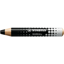STABILO Táblaceruza fehértáblához, flipchartpapírhoz, kúpos, STABILO &quot;MARKdry&quot;, fekete filctoll, marker