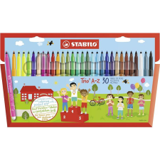 STABILO Trio A-Z 30 db tok filctoll, marker