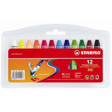 STABILO : Trio olajpasztell kréta szett 12db-os kréta