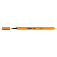 STABILO Tűfilc, 0,4 mm, STABILO &quot;Point 88&quot;, narancssárga filctoll, marker