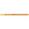 STABILO Tűfilc, 0,4 mm, STABILO "Point 88", világossárga