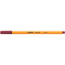 STABILO Tűfilc 0,4mm STABILO POINT 88/19 bordó filctoll, marker